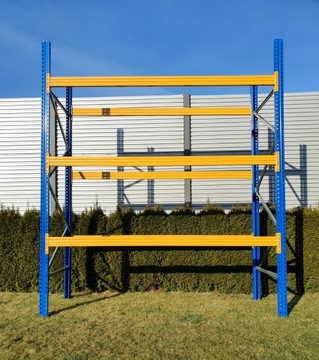 REGAŁY PALETOWE MAGAZYNOWE PROMOCJA H-2,7m , L-2,7m