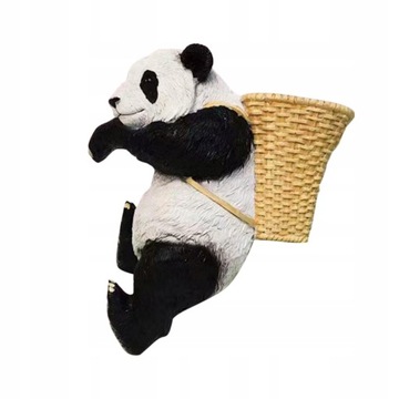 Figurki pandy z żywicy Posągi pandy, mini