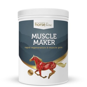 Suplement dla koni Muscle Maker HORSELINEPRO 1200g