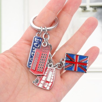 Кольцо с флагом Юнион Джек