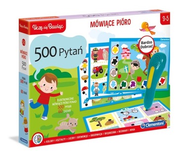 MÓWIĄCE PIÓRO 500 PYTAŃ CLEMENTONI