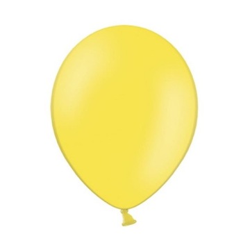 BALONY dekoracja na urodzinki ŻÓŁTE 10szt