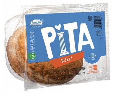Incola Bez Glutenu Bułka Pita 2 x 95 g