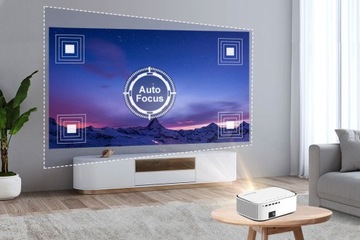 Светодиодный проектор Full Hd 4K с автофокусом и автофокусировкой, клавиатура Android