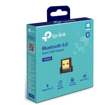 Наноадаптер для компьютера, ноутбука USB 2.0 Bluetooth 5.0 UB500 TP-LINK