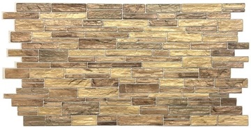 PANELE DEKORACYJNE PANEL ŚCIENNY KAMIEŃ PCV PIASKOWIEC BEŻOWY PANELE PCV92
