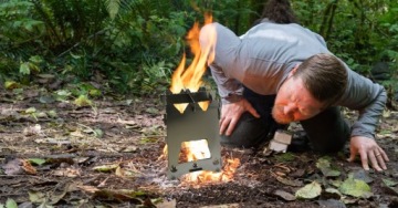 СКЛАДНАЯ ПЕЧЬ CAMPING OUTREST SURVIVAL BUSHCRAFT