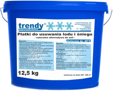 Płatki do usuwania lodu i śniegu 12,5 kg