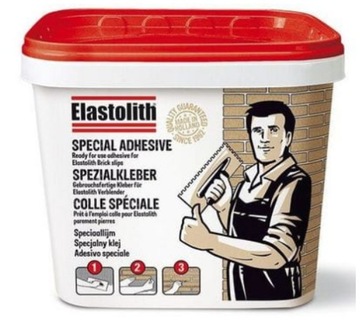 Elastolith klej i fuga do klinkieru 15kg brąz