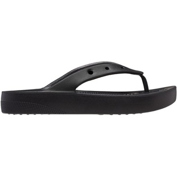 Klapki damskie Crocs Classic Platform Flip czarne 207714 001 41-42