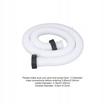 Шланг для насоса для бассейна 1,5м 38мм INTEX BESTWAY