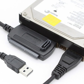 Адаптер USB IDE 3.5 2.5 SATA ATA БЛОК ПИТАНИЯ MOLEX