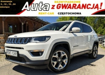 Jeep Compass II SUV 1.4 MultiAir 140KM 2017 Jeep Compass 1.4i 141PS OPŁACONY Bezwypadkowy