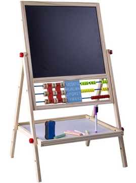 ДВУХСТОРОННЯЯ МАГНИТНАЯ ДЕРЕВЯННАЯ ДОСКА