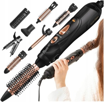 SUSZARKA DO WŁOSÓW SENCOR SHS 8550BK 7 NASADEK