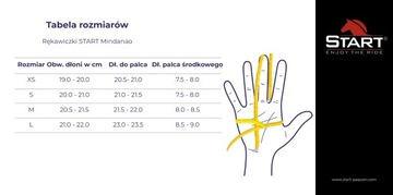 ЛЕТНИЕ ПЕРЧАТКИ С ЦИРКОНИЕМ - START Mindanao M