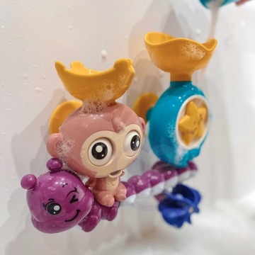 WOOPIE BABY Игрушка для ванны с водой Обезьяна + чашка