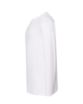 Biała BLUZKA koszulka męska BAWEŁNIANA comfort 3XL