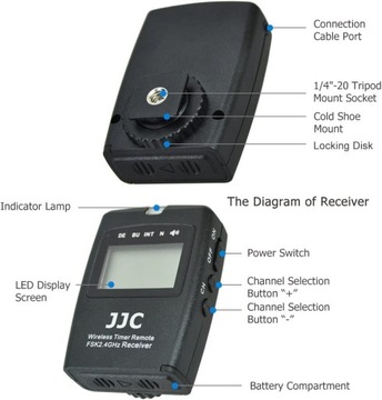 JJC беспроводной пульт дистанционного управления