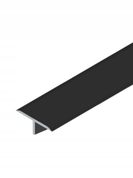 Profil FUGOWY łączeniowy T13 100CM CZARNY