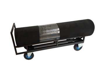 ПРОЧНАЯ ТЕЛЕЖКА ДЛЯ ТРАНСПОРТИРОВКИ, ПРОЧНЫЕ РУЛЕВЫЕ КОЛЕСА