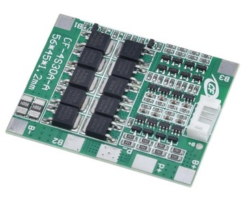 BMS 4S с балансиром, 60 мА, литий-ионный, 16,8 В, 30 А/60 А 0143