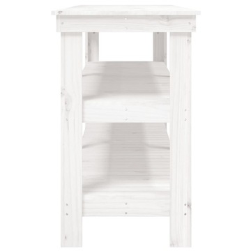 БЕЛЫЙ РАБОЧИЙ СТОЛ 181X50X80СМ СОСНА