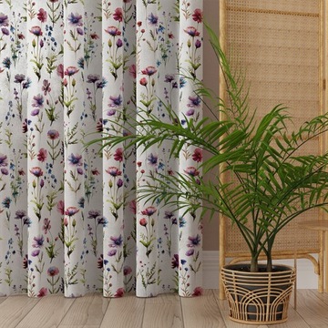 МАТЕРИАЛ ТКАНИ ДЛЯ ШТОР СКАТЕРТИ ПОЛЕ ЦВЕТОВ 150 СМ