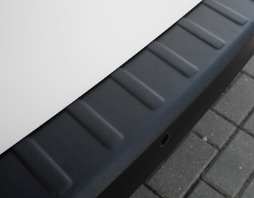 Накладка на бампер Volkswagen Caddy 2021-