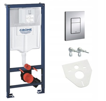 STELAŻ GROHE PRZYCISK MISA WC VITO RIMLESS DESKA