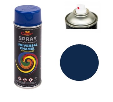 CHAMPION SPRAY UNIWERSALNY FARBA NIEBIESKI CIEMNY RAL5010 400ml