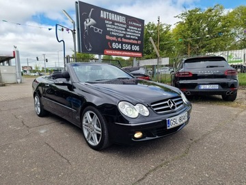 Mercedes CLK W209 Cabrio A209 3.5 V6 (350) 272KM 2009 Mercedes CLK 350 3.5 Benzyna V6 272 KM, Skóra,