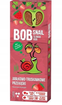 BOB Ślimak SNAIL owocowa przekąska jabłko-trusk