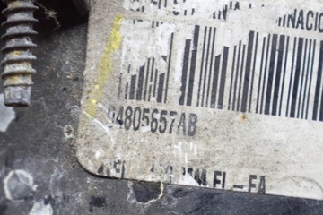 CHRYSLER SEBRING JS 2.0 VVT PŘEDNÍ LEVÉ SVĚTLO MLHOVKOVÉ 04805857AB