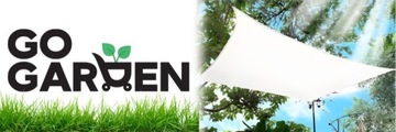 Тент WHITE SUN SAIL GARDEN ВОДОНЕПРОНИЦАЕМЫЙ ПРЯМОУГОЛЬНЫЙ 4х5м