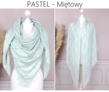 Большой шарф PASTEL SHARF - 20 ЦВЕТОВ