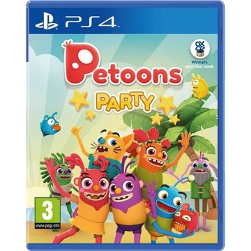 PETOONS PARTY PS4 NOWA DLA DZIECI