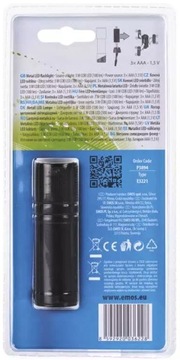 СВЕТОДИОДНЫЙ ФОНАРИК 3 ААА 3Вт