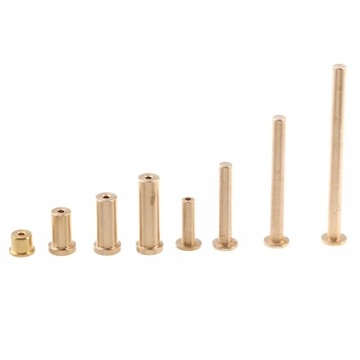 8 латунных концов вала, 2/4/6/8 грузов