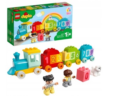LEGO DUPLO Pociąg z cyferkami nauka liczenia 10954 ZESTAW NA PREZENT