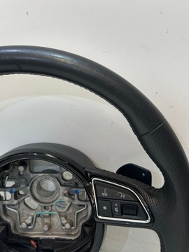 KIEROWNICA AUDI A7 C7 4G S-LINE ŁOPATKI 8X0419091M KOMPLETNA BDB. !