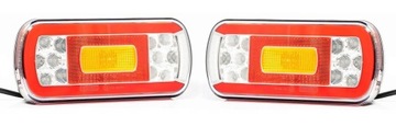 LAMPA TYLNA LED PRZYCZEP POMOC LAWETA KPL PARA TIR