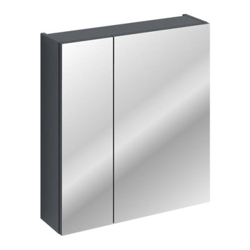 Szafka z lustrem 60 cm łazienkowa Comad Santa Fe Deep Blue