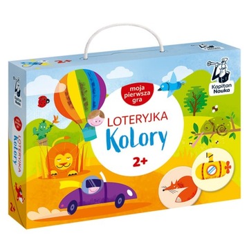 Loteryjka Kolory. Moja pierwsza gra. Kapitan Nauka