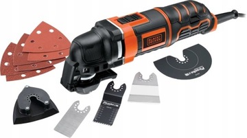 Осциллирующий многофункциональный инструмент Black Decker MT300KA мощностью 300 Вт.
