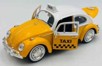Volkswagen VW Beetle Taxi 1966 1:24 Motormax 79577 желтый