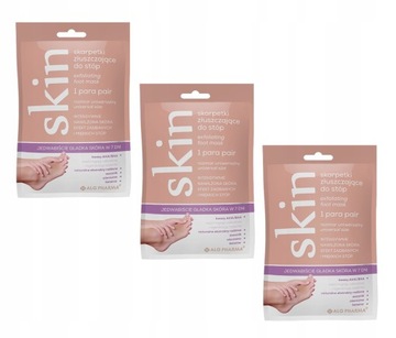 3x Alg Pharma Skin Skarpetki złuszczające do stóp