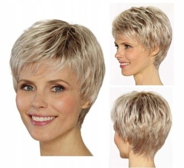 Peruki Damskie Krotkie Peruka włosy Naturalne Wigs