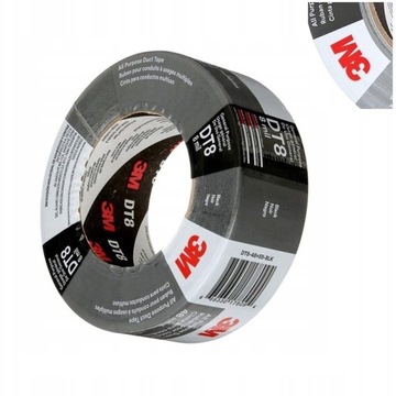 TAŚMA NAPRAWCZA UNIWERSALNA 3M DUCT DT8 - CZARNA DUCT