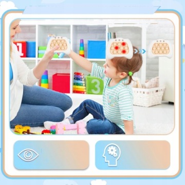 ЭЛЕКТРОННАЯ АРКАДНАЯ ИГРА POP IT АНТИСТРЕСС КОНСОЛЬ